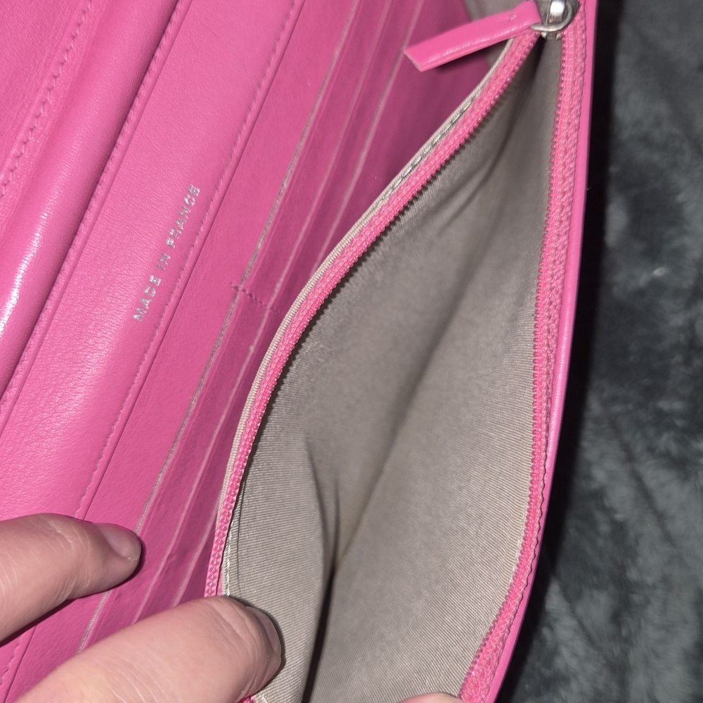 Chanel Patent Pink Wallet On Chain - Picture 11 of 14